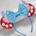 Yunmoxiao Mouse Ears Bow Headbands Shiny Bows Glitter Party Decoration Cosplay Costume for Kids Girls Women Princess Party Decorations Cosplay (Pink) - Buy Online on SooperMarket.com