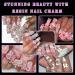 BELICEY White Bow Nail Art Charms - 1000PCS Resin Kawaii Nail Jewels in Multi Shapes for DIY Nail Designs - Includes Tweezer & Pickup Pencil - Buy Online on SooperMarket.com