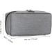 Insulin Protector Bag: Light-Weight Cooling Case for Daily Use - Gray - Buy Online on SooperMarket.com