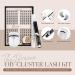 Lashview DIY Eyelash Extension Kit | 144pcs Cluster Lashes Glue Remover & Applicator | Volume Extensions for Perfect Look - Buy Online on SooperMarket.com