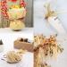 600g Natural Raffia Paper Ribbon for Florist Crafts & Christmas Gift Wrap - 12 x 50g Bundles - Buy Online on SooperMarket.com