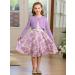 Bonny Billy Girls Cotton Knitted Cardigan Bolero Shrug - Purple (8-9 Years) - Buy Online on SooperMarket.com