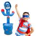 Ava's Toys Dancing Cactus - Plush Toys Singing Cactus Toy Toys-Baby Toys Repeat What You Say Talking Cactus Superhero Toy Dancing Cactus Superhero 1