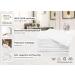ZOLLNER Set of 10 White Cotton Wash Gloves & Washcloths - 16x21 cm - Ideal for Daily Use Soft & Durable - Buy Online on SooperMarket.com