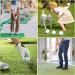 200 Pcs Plastic Practice Golf Balls with Limited Flight for Indoor & Outdoor Training - Includes 2 Mesh Golf Ball Bags | Home Backyard & Driving Range Practice - Buy Online on SooperMarket.com