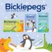 Bickiepegs Peggie the Penguin Sensory Bite Toy | Dental Aid for Babies & Toddlers | Front Gray & White Clip-On Teether - Buy Online on SooperMarket.com