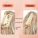 PORSMEER Ponytail Extension Claw Clip Ponytail Hair Extensions Blonde highlights Natural Looking Long Curly Wavy Multi Layered Fluffy Synthetic Hairpiece for Women Girls Daily Wear or Party 18inch Ash Blonde with Highlights - Buy Online on SooperMarket.com