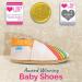 Soft Sole Leather Baby Walking Shoes 2-3 Years Rainbow - Unisex Baby Shoes - Buy Online on SooperMarket.com