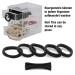 Buy 50 High-Quality Cotton Hair Ties - Metal-Free Elastic Bands for Women & Girls | Ideal Everyday Hair Accessories - Buy Online on SooperMarket.com