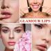 Crystal Jelly Flower Lipstick Set Long Lasting Color Changing Lip Balm with Nutritious Formula, Kawaii Makeup Clear Lipstick with Flower Inside - 2PCS - Buy Online on SooperMarket.com