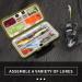TRUSCEND Small Green Fishing Tackle Box Organizer | Waterproof & Airtight Storage Container with Adjustable Dividers | Ideal for Lures and Gear - Buy Online on SooperMarket.com
