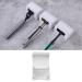 Self-Adhesive Plastic Razor Holder with Cover | Double-Sided Shower & Kitchen Hanger | Best Bathroom Organization - Buy Online on SooperMarket.com