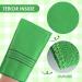 Gjinxi 5-Piece Korean Peeling Gloves - Exfoliating Medium Green Gloves for Deep Clean and Dead Skin Removal - Buy Online on SooperMarket.com