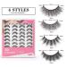 MAANGE 3D Faux Mink Eyelashes Set - 20 Pairs Reusable, Handmade, Natural & Dramatic Styles - Buy Online on SooperMarket.com