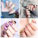 Natural False Nails 500 Pieces French Acrylic Nails Artificial Fake Nails False Nail Tip 10 Sizes With Box for Women Girls - Buy Online on SooperMarket.com