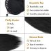 Allyreetress Yaki Drawstring Ponytail with Bangs - Long Yaki Straight Ponytail Extension for Black Women Synthetic Hairpiece Clip in Ponytails Extension for Daily Party Use (black) 20 inches with bangs black - Buy Online on SooperMarket.com