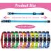 Heyu-Lotus 12 Pack Puppy Collars Adjustable Puppy Whelping Collars Soft Nylon Puppy ID Litter Collars with Quick Release Buckle for Small Dogs and Cats 19-32cm - Buy Online on SooperMarket.com