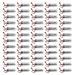 60 Pack ER6VCT ER6V/3.6V PLC Battery for Robot OTC 2000mAh with Small Brown Plug