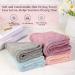 Domxies Microfiber Hair Towel Wrap - Ultra Absorbent Fast Drying Hair Towel for Long, Curly, Thick, Frizzy Hair - Grey+Mint Green - Buy Online on SooperMarket.com