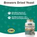 NaturVet Brewer Dried Yeast & Garlic Vitamins for Dogs & Cats - 100 Count | Premium Pet Supplements for Health - Buy Online on SooperMarket.com