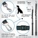Adjustable Black Dog Seat Belt with Elastic Bungee Buffer - Car Travel Accessories - Buy Online on SooperMarket.com