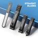 Stainless Steel Nail Clippers & File Set in Metal Box - Sharp Nail Cutter for Men and Women - Great Gift Idea - 4 Piece Kit - Buy Online on SooperMarket.com