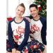 Family Matching Christmas Pajamas Set - Tree Snowflake Print | Kids 2-3 Years Dark Blue - Buy Online on SooperMarket.com