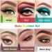 Glitter Eyeliner Pen Set - 12 Colored Waterproof Eye Liners for Women - Long-Lasting Professional Makeup - Colorful Set 02 - Buy Online on SooperMarket.com