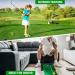 AQUEENLY 50-Pack Colored Plastic Golf Balls for Practice - Airflow Hollow Design for Swing Practice Indoors and Outdoors (5 Colors) - Buy Online on SooperMarket.com
