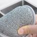 Tainrunse Sponge Wire Dishcloths Double-ply Cleaning Pads 5/10 Pcs Dishwashing Rags for Wet Dry Multipurpose Double-sided Non Scratch Dishcloth Silver 5pcs 5pcs Silver - Buy Online on SooperMarket.com