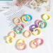 Whaline 120PCS Baby Hair Ties - Multicolor Mini Hair Bands for Girls Infants Toddlers - 2.5cm Diameter - Seamless Hair Elastics ponytail holders (6 Colors) - Buy Online on SooperMarket.com