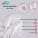 ZIMEL HOMES Plain White Hooded Baby Towel Set | 75 x 75 cm | Highly Durable 100% Cotton | Pack of 1 - Buy Online on SooperMarket.com
