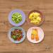 Kids Bamboo Bowls and Cup Set - Eco-Friendly 8 Piece Dishwasher Safe Kids Bowls and Cups for Healthy Meals - Buy Online on SooperMarket.com