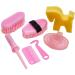 Pink Papaya Children's Pony Grooming Box - 7-Piece Lexinton Grooming Set in Pink | International Shipping Available - Buy Online on SooperMarket.com