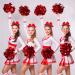 4 Pieces Ponytail Holder Cheerleading Girls Bow Hair Bows Cheering Large Bow Headband Jumbo Ponytail Elastic Hair Band Bowknot Hair Bands Headpiece (Red) - Buy Online on SooperMarket.com