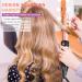 5 in 1 Curling Iron Curling Wand Set with Curling Thermal Brush&4 Interchangeable Ceramic Curling Wand(0.4"-1.25") Long Lasting Curls Hair Iron Crimper Instant Heat Up Hair Curler with Glove&2 Clips - Buy Online on SooperMarket.com