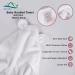 Super Soft 100% Cotton Hooded Baby Towel with Ears | 75x75cm | Highly Durable | Pack of 1 White Towel - Buy Online on SooperMarket.com