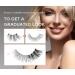 Natural Look Half False Wispy 3D Faux Mink Lashes - 7 Pairs C03 Pack | Clear Band Half Eyelashes in Various Lengths (6MM-15MM) - Buy Online on SooperMarket.com