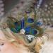 BEALIFE Oriental Style Flower Hair Comb High-end Texture Realistic Appearance Exquisite Craft Metal Leaf Hair Combs Wedding Dark Green - Buy Online on SooperMarket.com