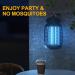 4200V Electric Bug Zapper - High Powered Waterproof Mosquito Trap for Indoor and Outdoor Use - Fly Control for Home, Kitchen, Backyard, Camping - Black - Buy Online on SooperMarket.com