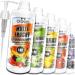 C.P.Sports concentrate sugar-free 1:80 (approx. 80 liter drinking drink) + dosing pump-beverage concentrate beverage syrup Fitness Sport drink-L-carnitine & vitamins-1 liter black berry