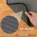 SINLAND Microfiber Pet Food Mat 21x32 - Super Absorbent, Anti-Slip Bowl Mat - Buy Online on SooperMarket.com