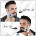 Beardclass Beard Shaping Tool - 8 in 1 Multi-liner Template Comb Kit - Clear Transparent Design for Precise Beard Shaping - Compatible with All Beard Razors and Trimmers - Buy Online on SooperMarket.com