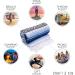 Craft & Kin Handcrafted Mexican Serape Blanket - 50x70 inches | Authentic Yoga, Falsa, Outdoor, Beach Blanket in Maya Blue - Buy Online on SooperMarket.com