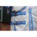 WeatherBeeta ComFiTec Sweet Itch Shield Combo Neck White/Blue 6'0 6'0 White/Blue - Buy Online on SooperMarket.com
