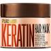 PURE NATURE LUX SPA Keratin Hair Mask - Hydrating and Moisturizing Treatment for Dry  Damaged Hair and Split Ends - Deep Conditioner Repair Products for Women - Ideal for Curly and Frizzy Hair