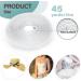 High Density Polyester Boning for Sewing Corset - 6mm Wide, 50 Yard Roll - Garment & Bra Accessories for Corsets, Gowns, Lingerie & Hats - White - Buy Online on SooperMarket.com