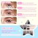 CALAILIS Self Adhesive Eyelashes - 72 Pcs D Curl Press-On Lash Clusters No Glue Needed Reusable DIY Kit with Tweezers for Beginners - ZN23 - Buy Online on SooperMarket.com