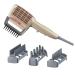 Conair INFINITIPRO Frizz Free 1875 Watt 4-in-1 Styling Dryer, All-in-One Drying & Styling, Champagne/Rose Gold Frizz Free: Natural Texture Diffuser, Bristle Brush, Wide-Tooth Thermal Comb, Dual-Row Comb