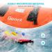 Gonex 80L Waterproof Duffle Bag for Travel, Kayaking & Boating - Orange - Buy Online on SooperMarket.com